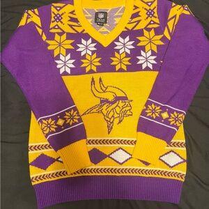 Purple and Yellow Sweater